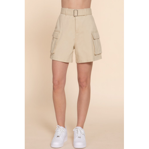 Belted Cargo Shorts