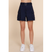 Belted Cargo Shorts