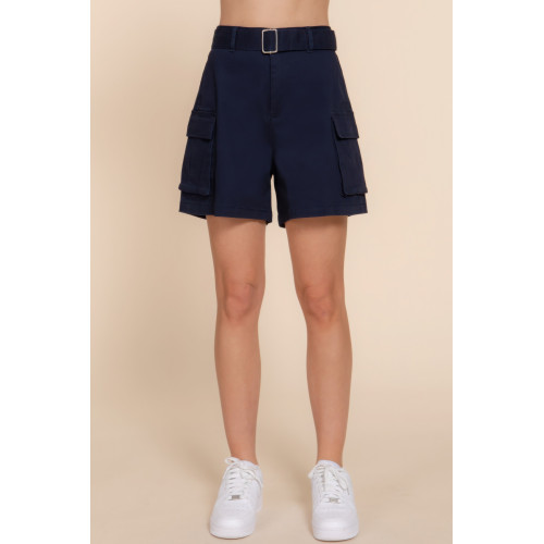Belted Cargo Shorts