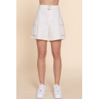 Belted Cargo Shorts