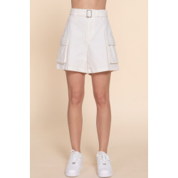 Belted Cargo Shorts