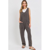 Mineral Washed Summer Jumpsuit