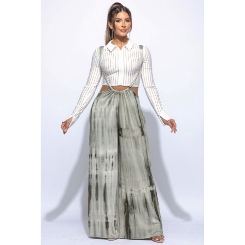Drawstring Baggy Jumpsuit