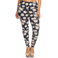 Plus Size Buttery Soft Print Leggings