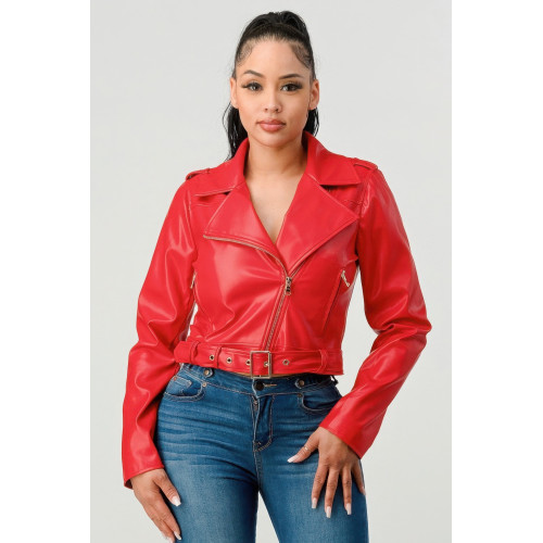 Pu Leather Jacket