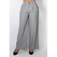 High-rise Stripe Wide Leg Pants