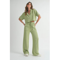 Button Up 2 Piece Set