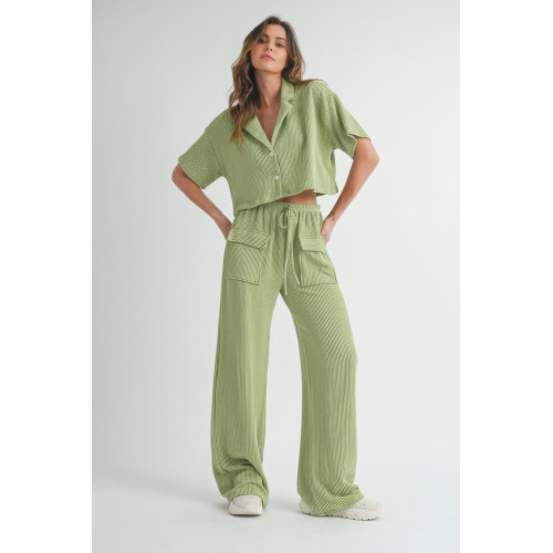 Button Up 2 Piece Set