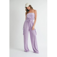 Tube Top  Jumpsuit Romper