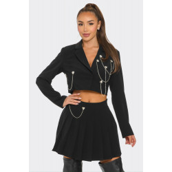 Pleated Skirt Set