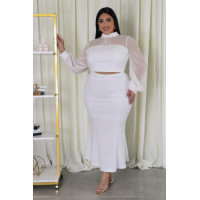 Stretch Skirt Set