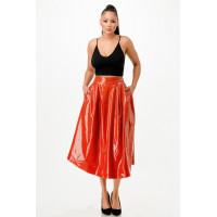 Midi Skirt With Pockets