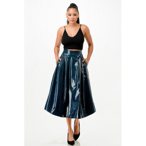 Midi Skirt With Pockets