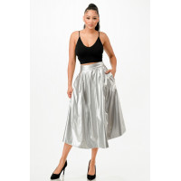 Midi Skirt With Pockets