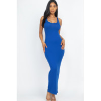 Solid Basic Maxi Dress