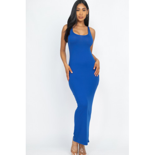 Solid Basic Maxi Dress