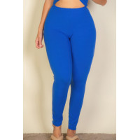 Plus Basic Solid Leggings