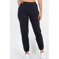 Ribbed Side Pocket Joggers