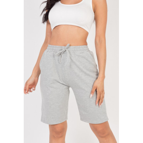French Terry Bermuda Shorts