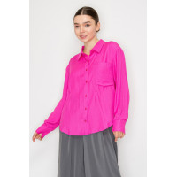 Button Down Collared Linen Shirt