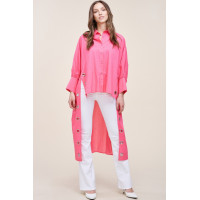 Oversized Shirt With Long Back