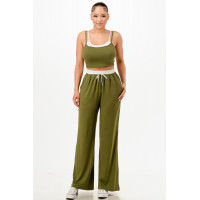 Tank Top And Sweatpant Set