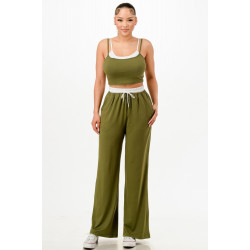 Tank Top And Sweatpant Set