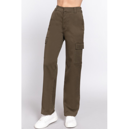 Straight Fit Long Pants