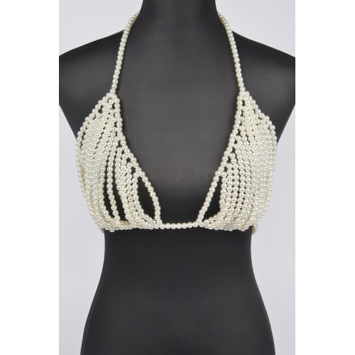 Faux Pearl Harness