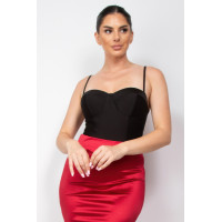 Solid Sweetheart Cami Bodysuit