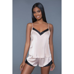 Natalie Satin Set