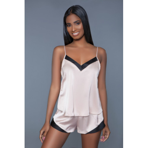 Natalie Satin Set