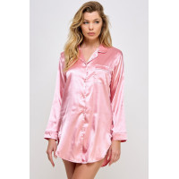 Kimberly Satin Sleepshirt