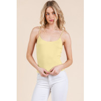 Basic Double Layers Fitted Cami Top