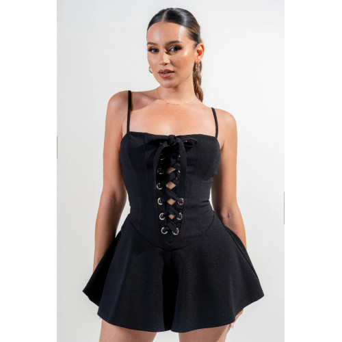 Stretch Woven Jumpsuit