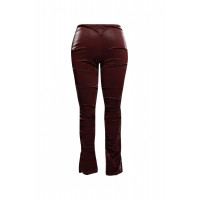 Velvet Pu Ruched Pants