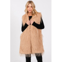 Faux Fur Pocket Vest