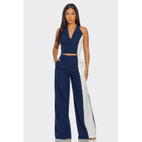 2 Pcs Color Block Set