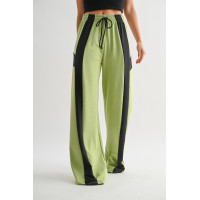 Color Block Wide Leg Lounge Pants
