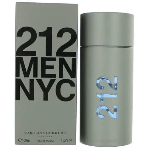 212 by Carolina Herrera, 3.4 oz Eau De Toilette Spray for Men - PS-AM21234S