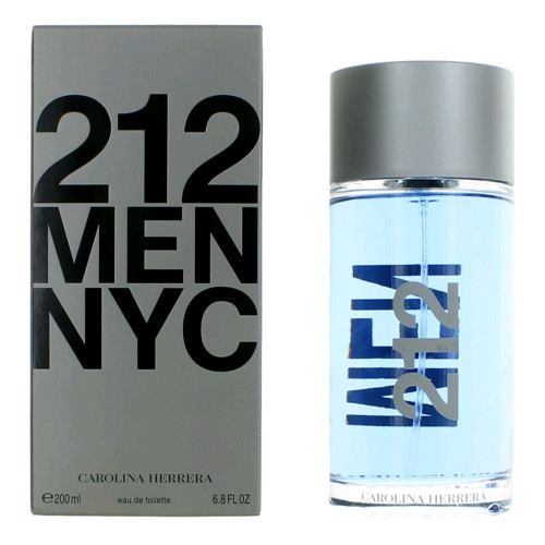 212 by Carolina Herrera, 6.8 oz Eau De Toilette Spray for Men - PS-AM21268S