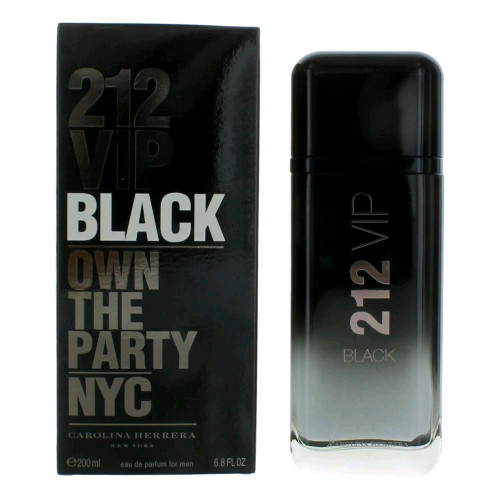 212 VIP Black by Carolina Herrera, 6.8 oz Eau De Parfum Spray for Men - PS-AM212VIPB67S