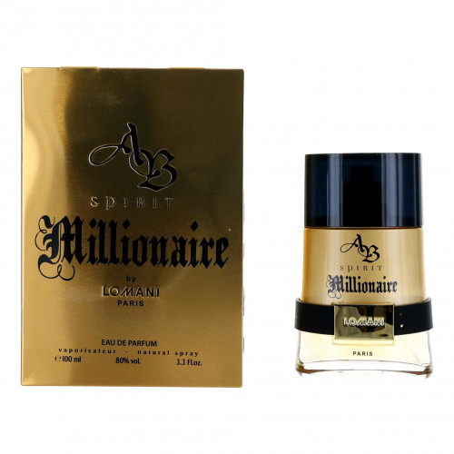 AB Spirit Millionaire by Lomani, 3.3 oz Eau De Parfum Spray for Men - PS-AMABS33PS