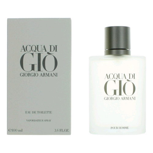 Acqua Di Gio by Giorgio Armani, 3.4 oz Eau De Toilette Spray for Men - PS-AMAQU34S