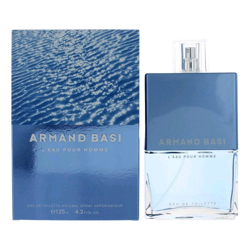 Leau Pour Homme by Armand Basi, 4.2 oz Eau De Toilette Spray for Men - PS-AMARBLPH42S