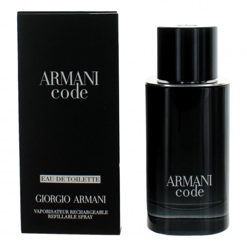 Armani Code by Giorgio Armani, 2.5 oz Eau De Toilette Refillable Spray for Men - PS-AMARC25RF