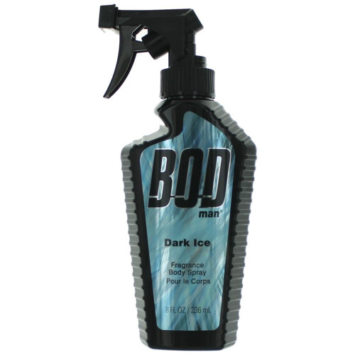 Bod Man Dark Ice by Parfums De Coeur, 8 oz Frgrance Body Spray for Men - PS-AMBODMDI8BS
