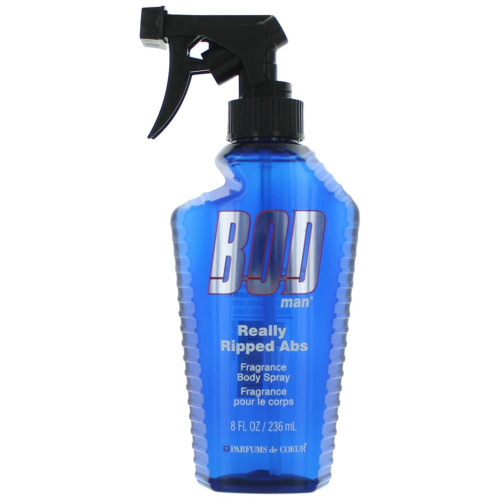 Bod Man Really Ripped Abs by Parfums De Coeur, 8 oz Frgrance Body Spray for Men - PS-AMBODMRR8BS