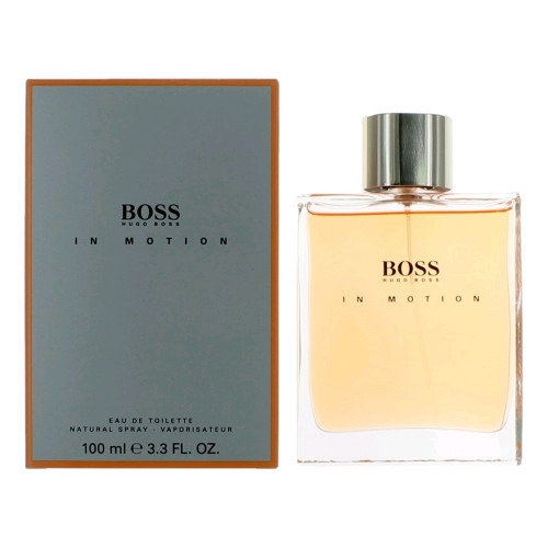 Boss in Motion by Hugo Boss, 3.3 oz Eau De Toilette Spray for Men - PS-AMBOSIM33S