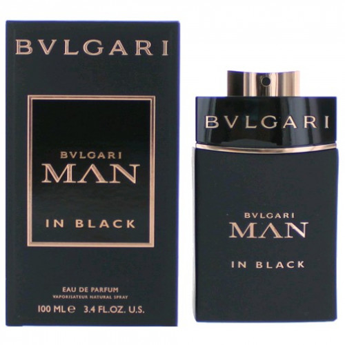 Bvlgari MAN in Black by Bvlgari, 3.4 oz Eau De Parfum Spray for Men - PS-AMBVLGMIB34S